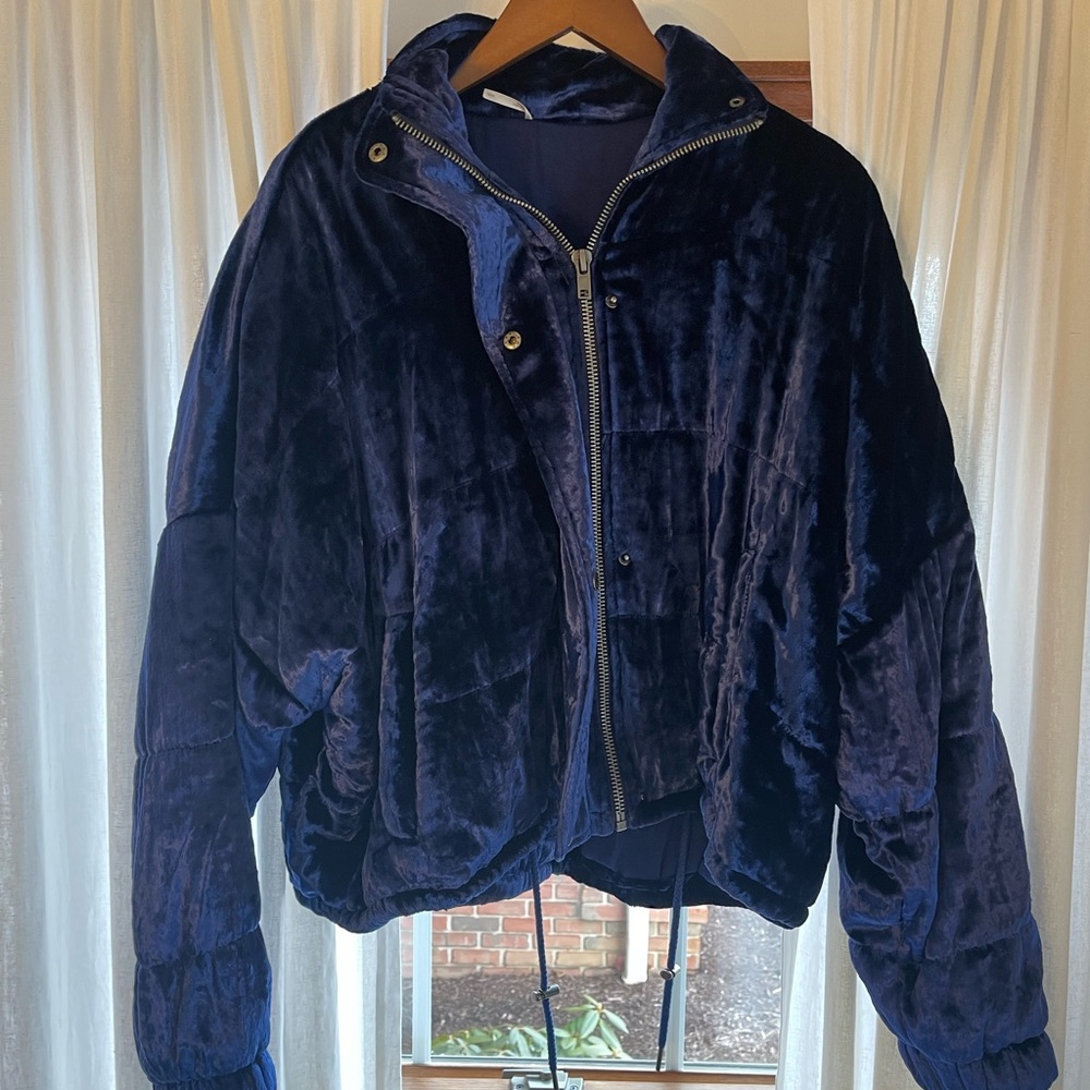 Free people velvet jacket